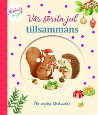 Omslaget till Vår första jul tillsammans av Nina Stajner