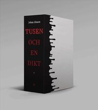 Omslaget till Tusen och en dikt av Johan Jönson