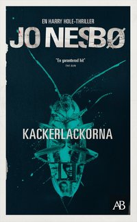 Omslaget till Kackerlackorna av Jo Nesbø