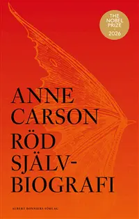 Omslaget till Röd självbiografi av Anne Carson