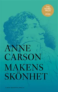Omslaget till Makens skönhet av Anne Carson