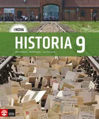 Omslaget till SOL NOVA Historia 9 Arbetsbok av Boel Nygren