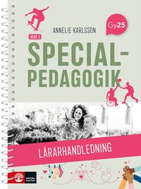 Omslaget till Specialpedagogik nivå 2 Lärarhandledning med Lärarwebb av Annelie Karlsson