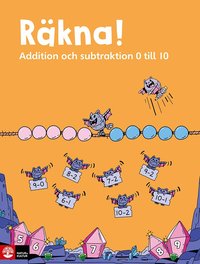 Omslaget till Räkna! Addition och subtraktion 0 till 10 av Charlotte Hestenes Undrum
