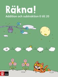 Omslaget till Räkna! Addition och subtraktion 0 till 20 av Charlotte Hestenes Undrum