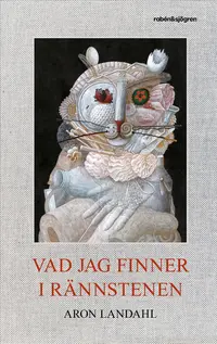 Omslaget till Vad jag finner i rännstenen av Aron Landahl