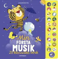 Omslaget till Nyfikna öron  - Min första musik : 20 klassiska verk av Amandine Piu