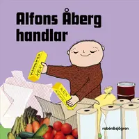 Omslaget till Alfons Åberg handlar av Gunilla Bergström