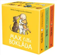 Omslaget till Max lilla boklåda av Barbro Lindgren