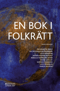 Omslaget till En bok i folkrätt av Per Sevastik, Katrin Nyman-Metcalf och Olle Mårsäter