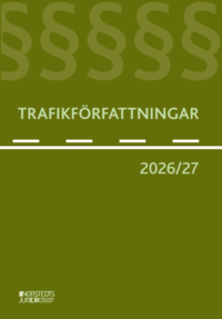 Omslaget till Trafikförfattningar 2026/27 av Erik Olsson