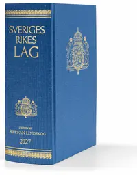 Omslaget till Sveriges Rikes Lag 2027 klotband av Stefan Lindskog