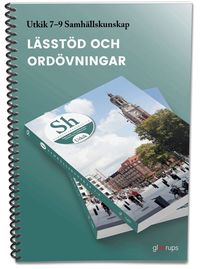 Omslaget till Utkik 7-9 Samhällskunskap - lässtöd och ordövningar av Monika Linder, Anna Holmlin Nilsson och Christina Friborg