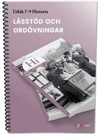 Omslaget till Utkik 7-9 Historia - lässtöd och ordövningar av Hans Olofsson, Bengt Liljegren och Rolf Uppström