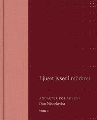 Omslaget till Ljuset lyser i mörkret : Andakter för advent av Dan Nässelqvist
