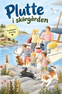 Omslaget till Plutte i skärgården av Marie Svedberg Axelson