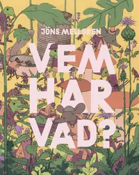Omslaget till Vem har vad? av Jöns Mellgren