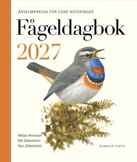 Omslaget till Fågeldagbok 2027 av Niklas Aronsson, Bill Zetterström och Dan Zetterström