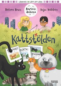 Omslaget till Kattstölden av Helena Bross