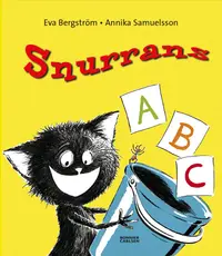 Omslaget till Snurrans ABC av Eva Bergström