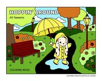 Omslaget till Hoppin' around. All seasons av Johanna Öholm