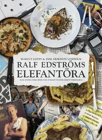 Omslaget till Ralf Edströms elefantöra av Emil Eriksson och Marcus Leifby