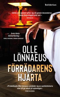 Omslaget till Förrädarens hjärta av Olle Lönnaeus