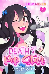 Omslaget till Death of a Pop Star 1: Liemannen av Violet Karim