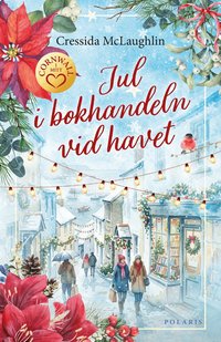 Omslaget till Jul i bokhandeln vid havet av Cressida McLaughlin