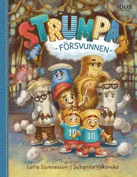 Omslaget till Strumpa försvunnen av Lotta Sjunnesson