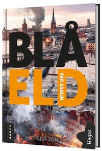Omslaget till Blå eld av Pär Sahlin