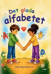 Omslaget till Det glada alfabetet av Tanja Bajraktarova