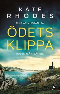 Omslaget till Ödets klippa av Kate Rhodes