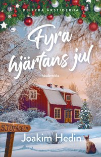 Omslaget till Fyra hjärtans jul av Joakim Hedin