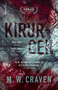 Omslaget till Kirurgen av M. W. Craven