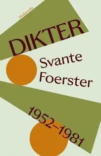 Omslaget till Dikter 1952-1981 av Svante Foerster