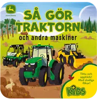 Omslaget till Så gör traktorn och andra maskiner av Jack Redwing