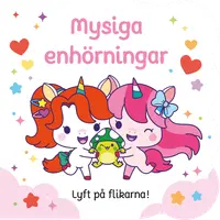 Omslaget till Mysiga enhörningar av Camellia Plume