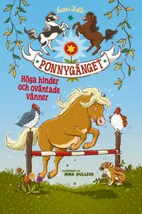 Omslaget till Höga hinder och oväntade vänner av Suza Kolb