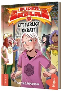 Omslaget till Ett farligt skratt av Mattias Andersson
