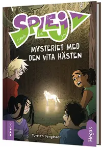 Omslaget till Mysteriet med den vita hästen av Torsten Bengtsson