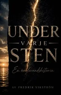 Omslaget till Under varje sten : en överlevnadshistoria av Fredrik Vikström