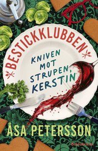 Omslaget till Kniven mot strupen, Kerstin av Åsa Petersson