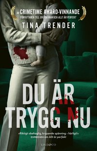 Omslaget till Du är trygg nu av Tina Trender