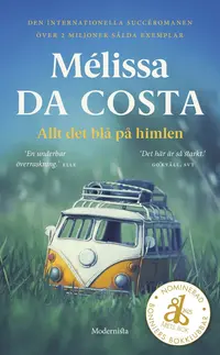Omslaget till Allt det blå på himlen av Mélissa Da Costa