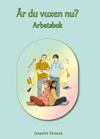 Omslaget till Arbetsbok till boken Är du vuxen nu, Henke? av Jeanette Persson