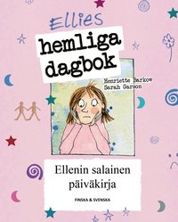 Omslaget till Ellies hemliga dagbok - finska och svenska av Henriette Barkow