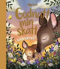 Omslaget till God natt min skatt i sommarnatt! av Millis Sarri