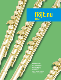 Omslaget till Flöjt.nu del 2 ljudfiler online av Anders Norén, KG Johansson och Roger Norén