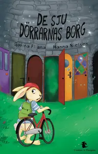 Omslaget till De sju dörrarnas borg av Sabina Pllana
